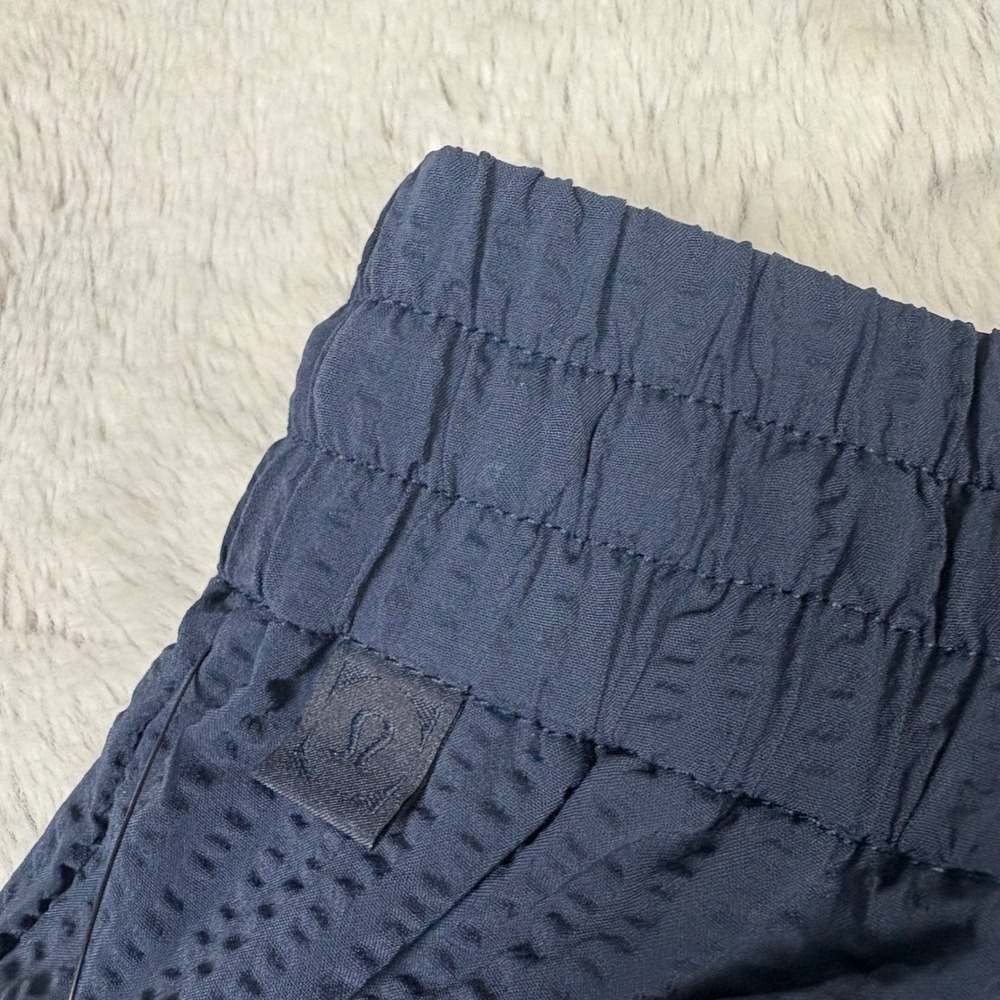 NWT Lululemon Bowline Pant Men XXL Textured Blue Pull On ABC StrechTravel Light - Picture 5 of 9